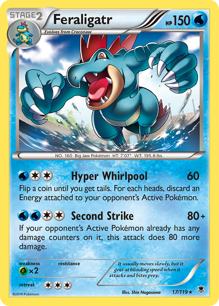 Feraligatr (17/119) [XY: Phantom Forces] | Total Play