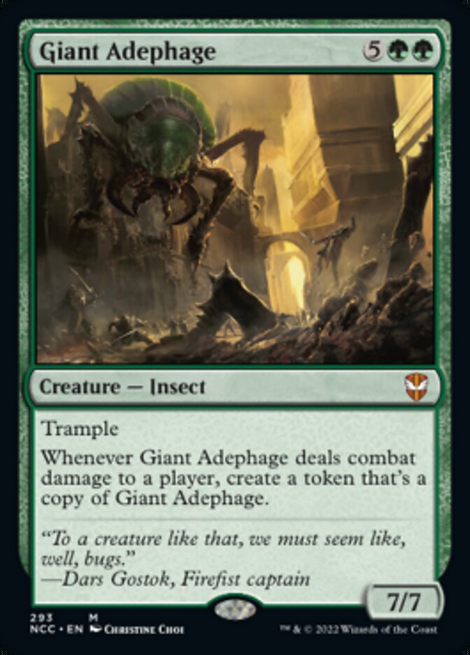 Giant Adephage [Streets of New Capenna Commander] | Total Play