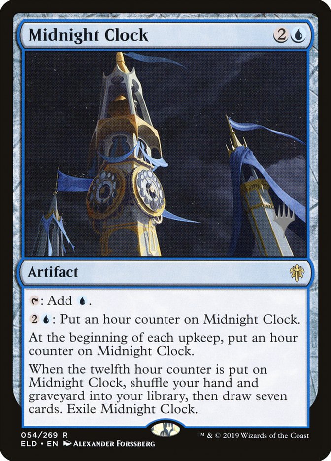 Midnight Clock (Promo Pack) [Throne of Eldraine Promos] | Total Play