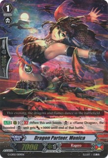 Dragon Partner, Monica (RRR) (G-LD02/009EN) [G-Legend Deck Vol.2: The Overlord Blaze] | Total Play