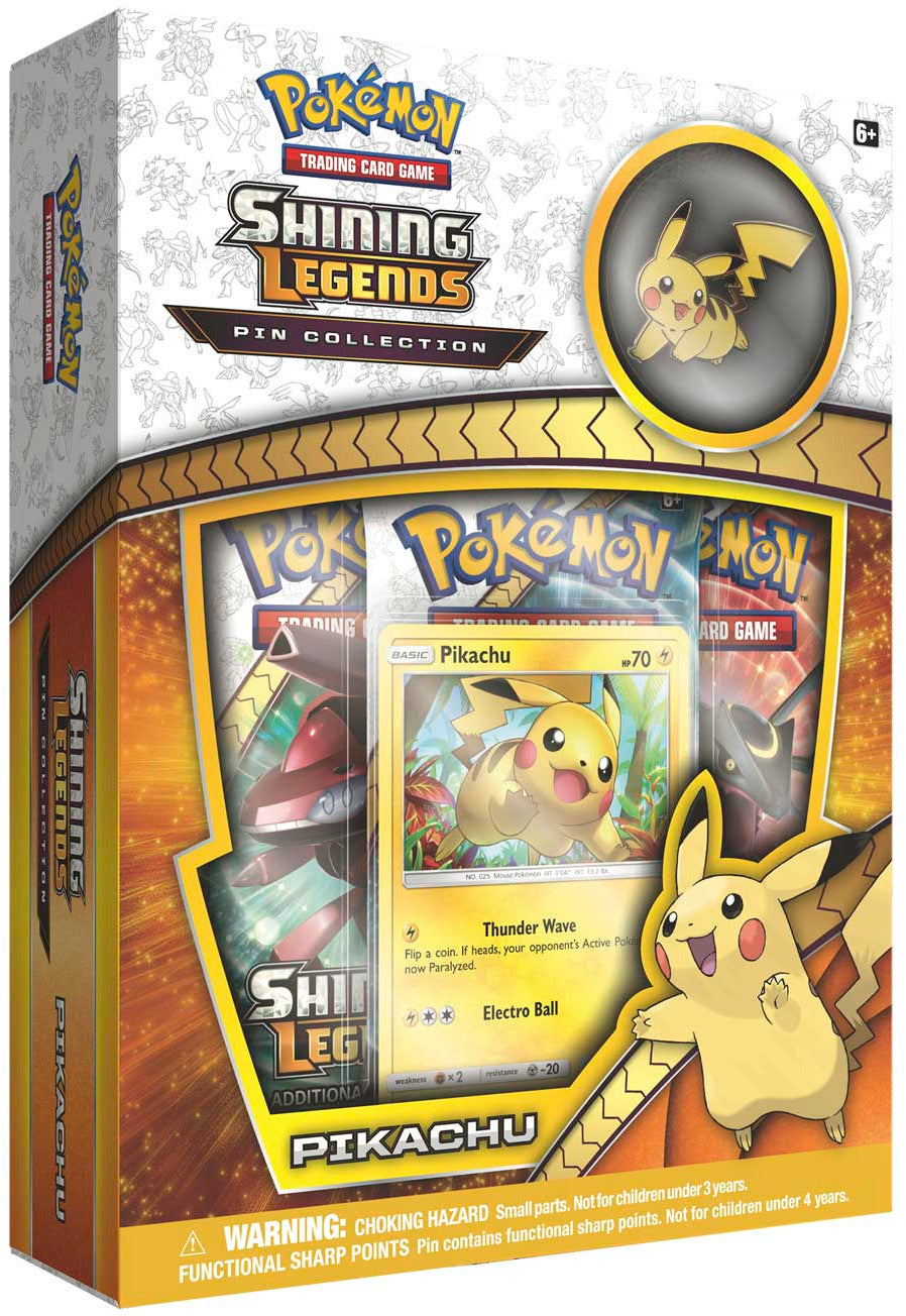 Shining Legends - Pin Collection (Pikachu) | Total Play