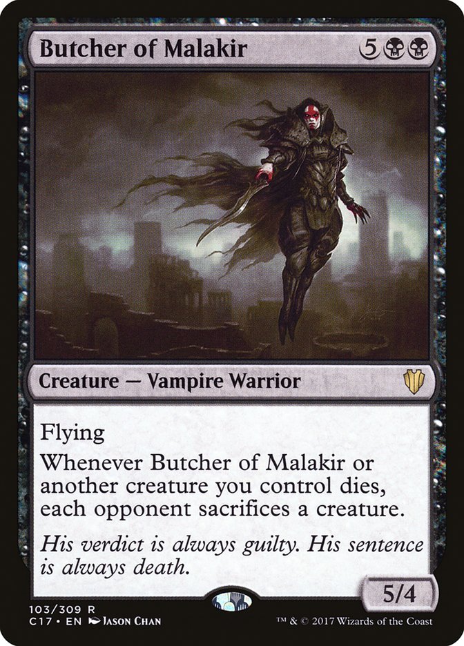 Butcher of Malakir [Commander 2017] | Total Play