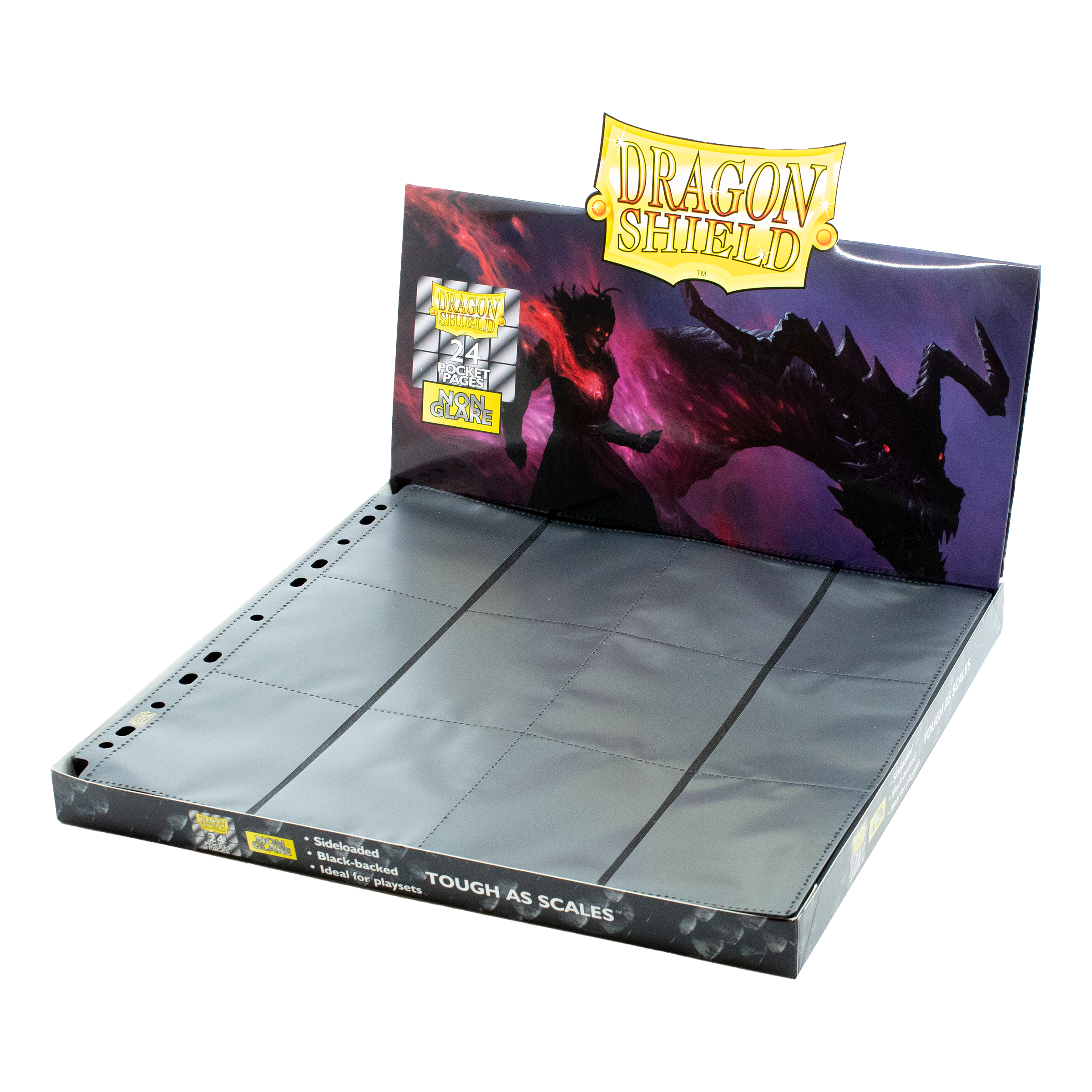 Dragon Shield: 24-Pocket Pages - Double Sided (Center-Loaded Non-Glare) | Total Play