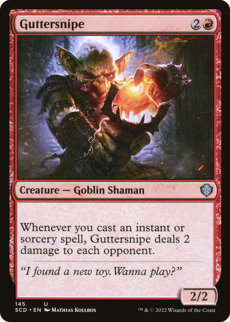 Guttersnipe [Starter Commander Decks] | Total Play