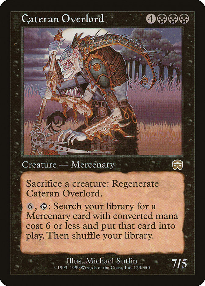 Cateran Overlord [Mercadian Masques] | Total Play