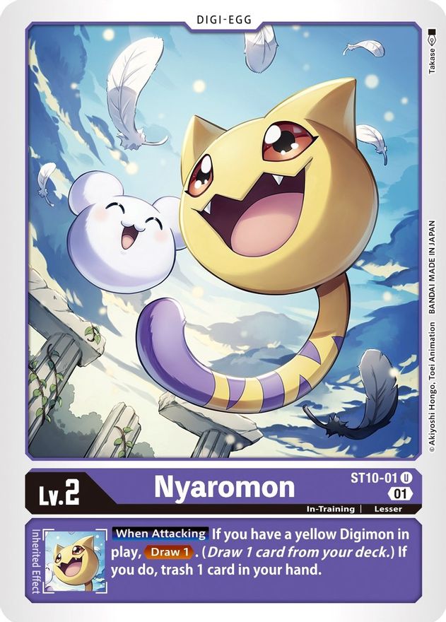 Nyaromon [ST10-01] [Starter Deck: Parallel World Tactician] | Total Play