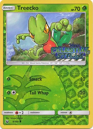 Treecko (8/168) (Toys R Us Exclusive) [Sun & Moon: Celestial Storm] | Total Play