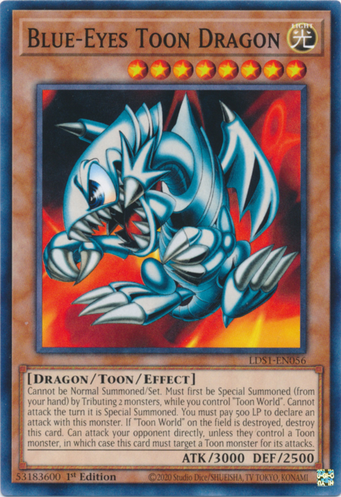 Blue-Eyes Toon Dragon [LDS1-EN056] Common | Total Play