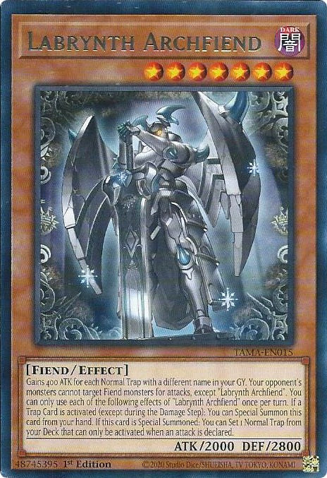Labrynth Archfiend [TAMA-EN015] Rare | Total Play