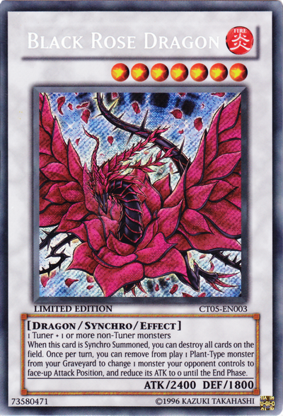 Black Rose Dragon [CT05-EN003] Secret Rare | Total Play