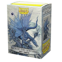 Dragon Shield: Standard 100ct Art Sleeves - Seer of the God Hand | Total Play