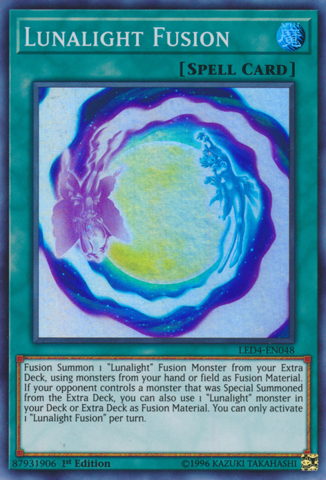 Lunalight Fusion [LED4-EN048] Super Rare | Total Play