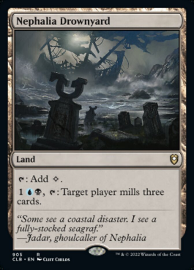 Nephalia Drownyard [Commander Legends: Battle for Baldur's Gate] | Total Play
