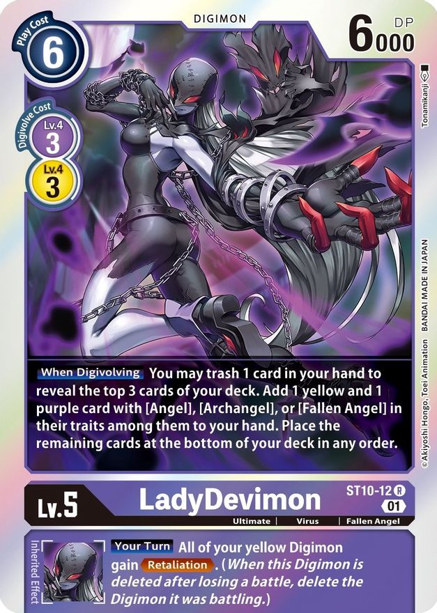 LadyDevimon [ST10-12] [Starter Deck: Parallel World Tactician] | Total Play