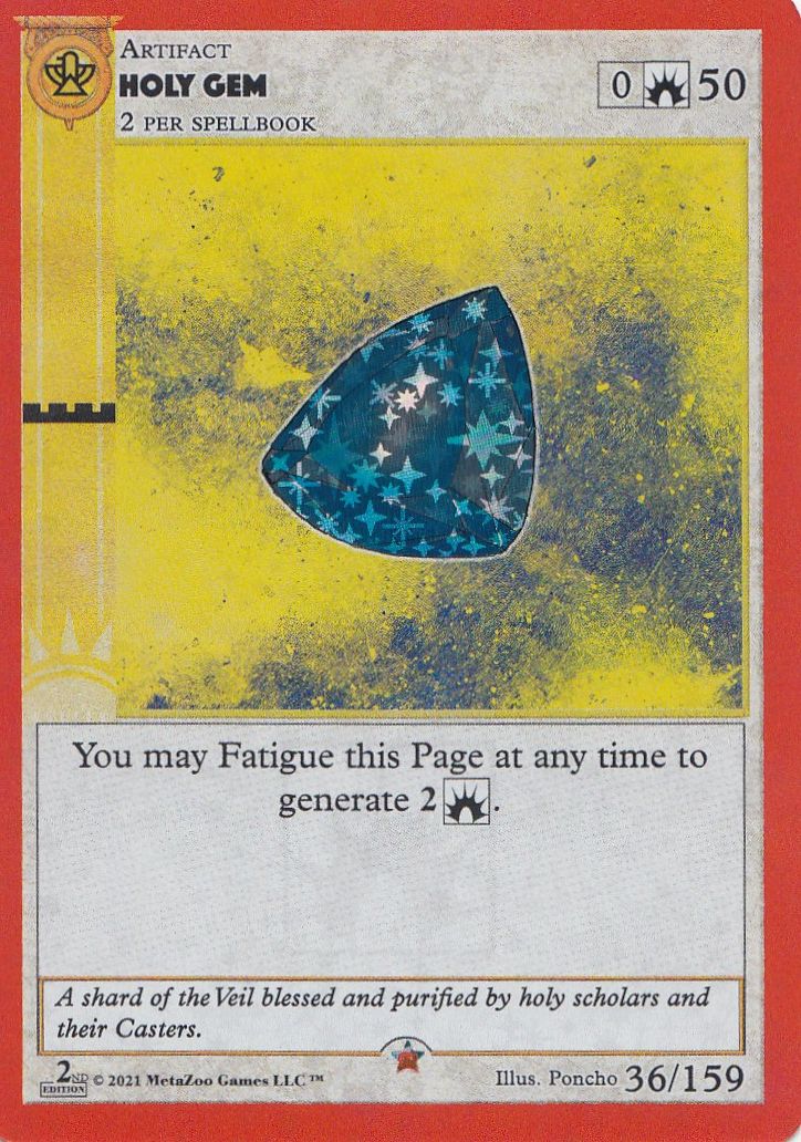 Holy Gem [Cryptid Nation: Second Edition] | Total Play