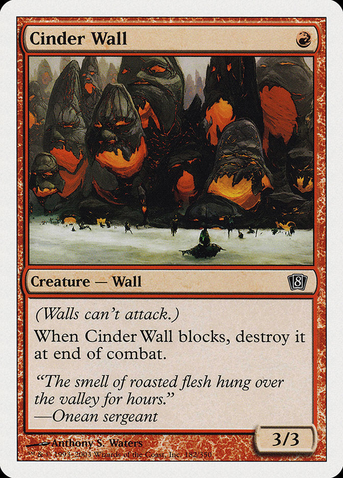 Cinder Wall [Eighth Edition] | Total Play