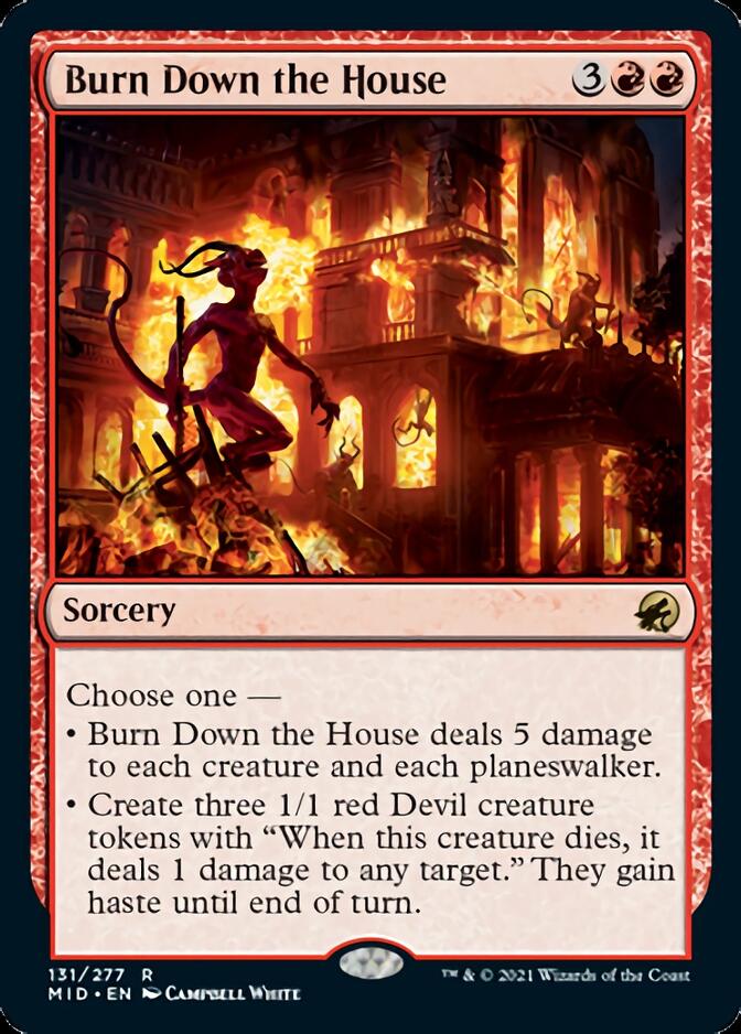 Burn Down the House [Innistrad: Midnight Hunt] | Total Play