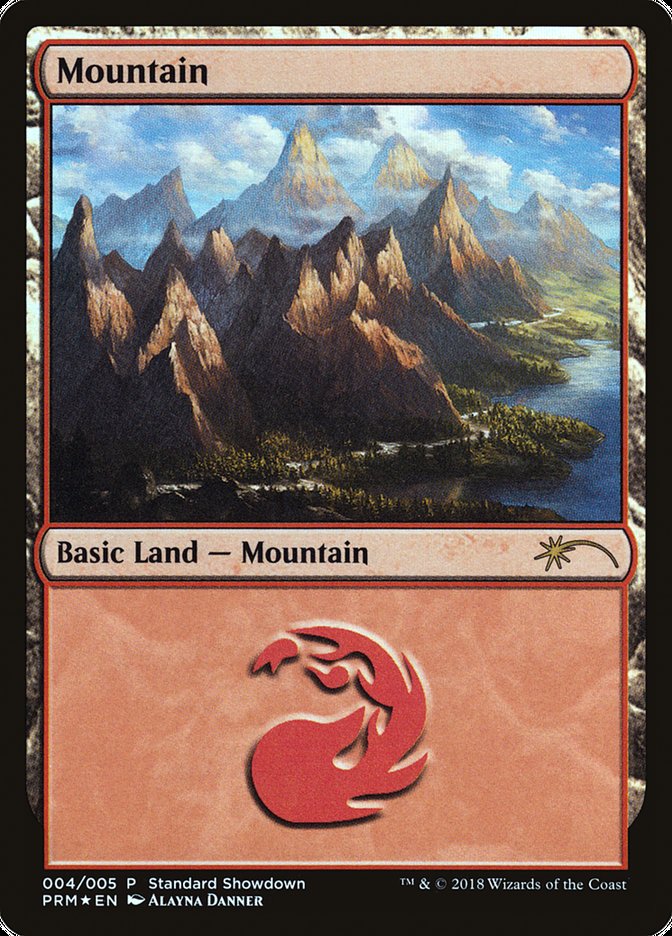 Mountain (4) [Magic 2019 Standard Showdown] | Total Play