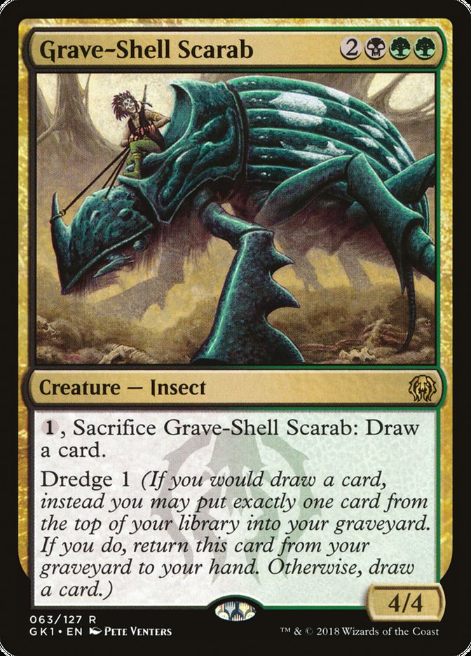 Grave-Shell Scarab [Guilds of Ravnica Guild Kit] | Total Play