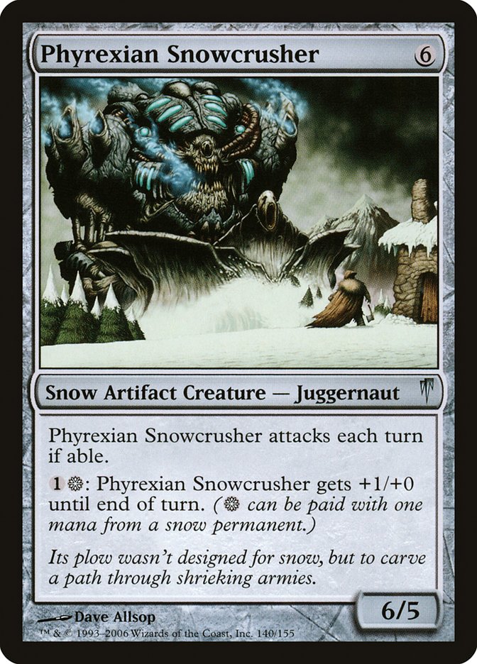 Phyrexian Snowcrusher [Coldsnap] | Total Play