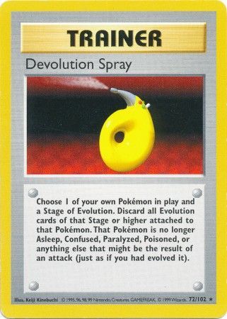Devolution Spray (72/102) [Base Set Shadowless Unlimited] | Total Play