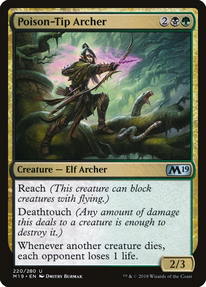 Poison-Tip Archer [Core Set 2019] | Total Play