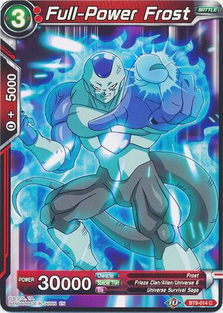 Full-Power Frost (BT9-014) [Universal Onslaught] | Total Play