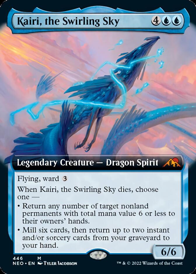 Kairi, the Swirling Sky (Extended Art) [Kamigawa: Neon Dynasty] | Total Play
