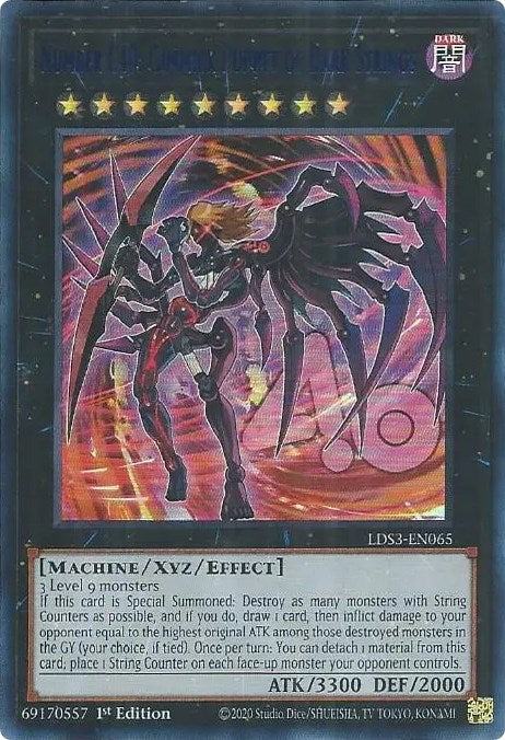 Number C40: Gimmick Puppet of Dark Strings (Blue) [LDS3-EN065] Ultra Rare | Total Play