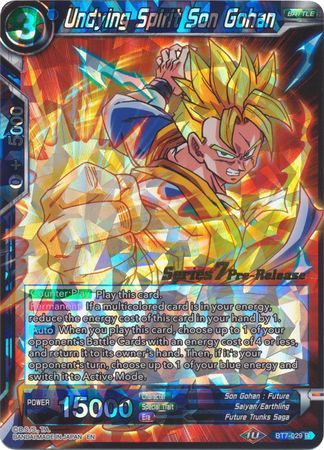 Undying Spirit Son Gohan (BT7-029_PR) [Assault of the Saiyans Prerelease Promos] | Total Play