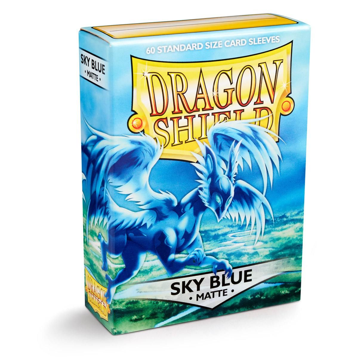 Dragon Shield: Standard 60ct Sleeves - Sky Blue (Matte) | Total Play