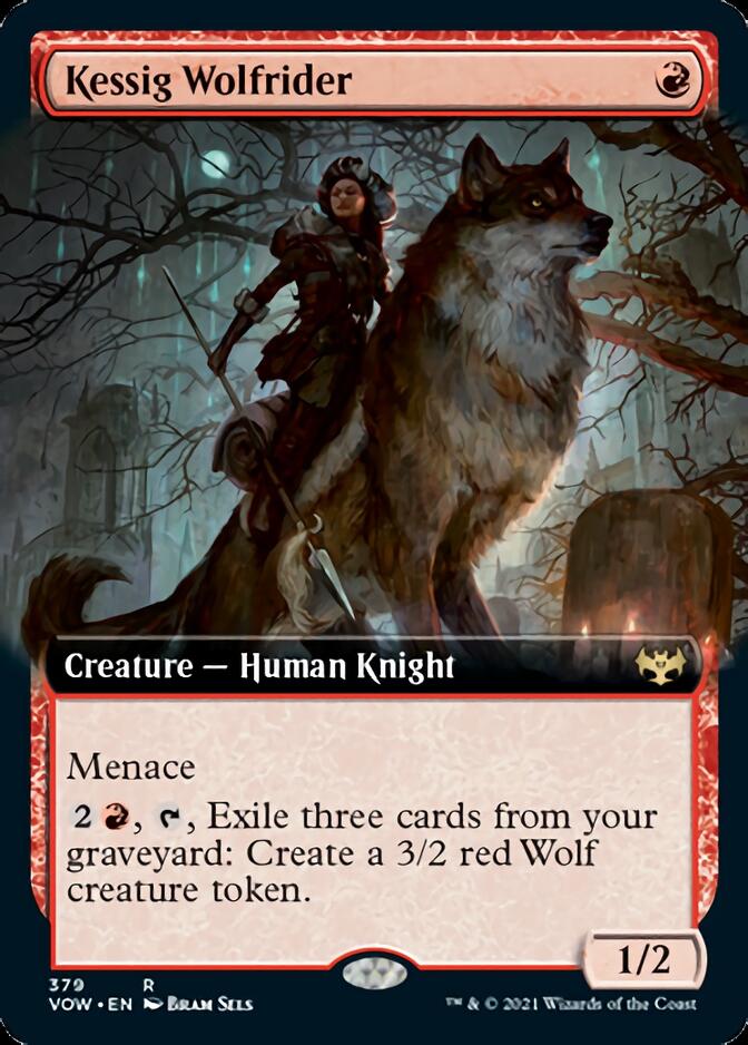 Kessig Wolfrider (Extended Art) [Innistrad: Crimson Vow] | Total Play