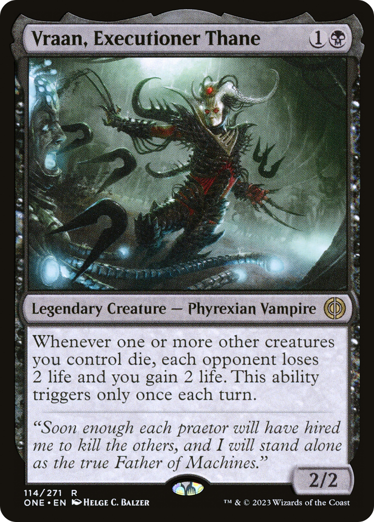 Vraan, Executioner Thane [Phyrexia: All Will Be One] | Total Play