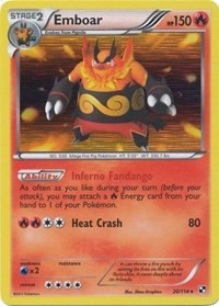 Emboar (20) [Black and White] | Total Play