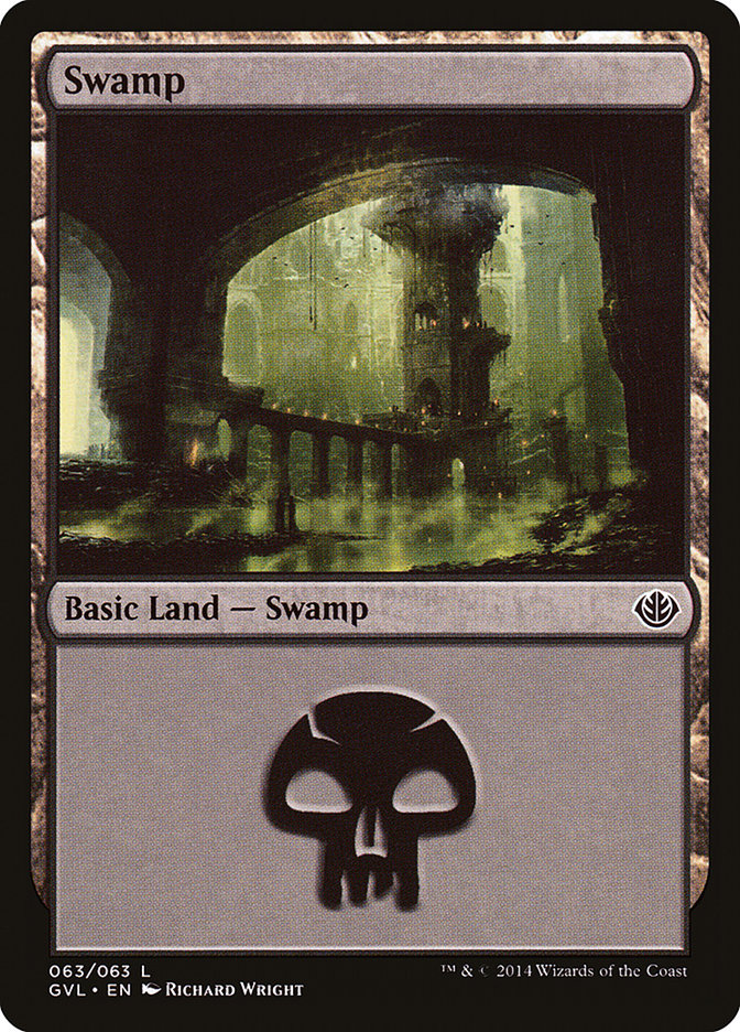 Swamp (63) (Garruk vs. Liliana) [Duel Decks Anthology] | Total Play