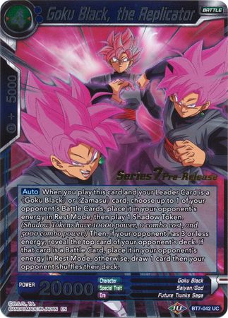 Goku Black, the Replicator (BT7-042_PR) [Assault of the Saiyans Prerelease Promos] | Total Play