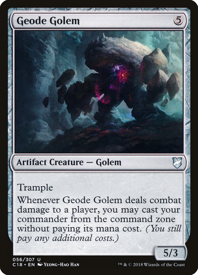 Geode Golem [Commander 2018] | Total Play