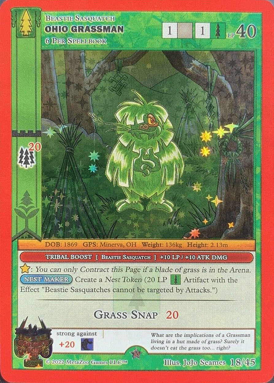 Ohio Grassman [Caster's Cup Promo Cards] | Total Play