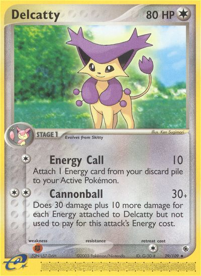 Delcatty (29/109) [EX: Ruby & Sapphire] | Total Play