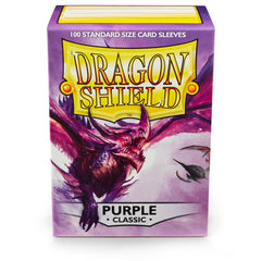 Dragon Shield: Standard 100ct Sleeves - Purple (Classic) | Total Play