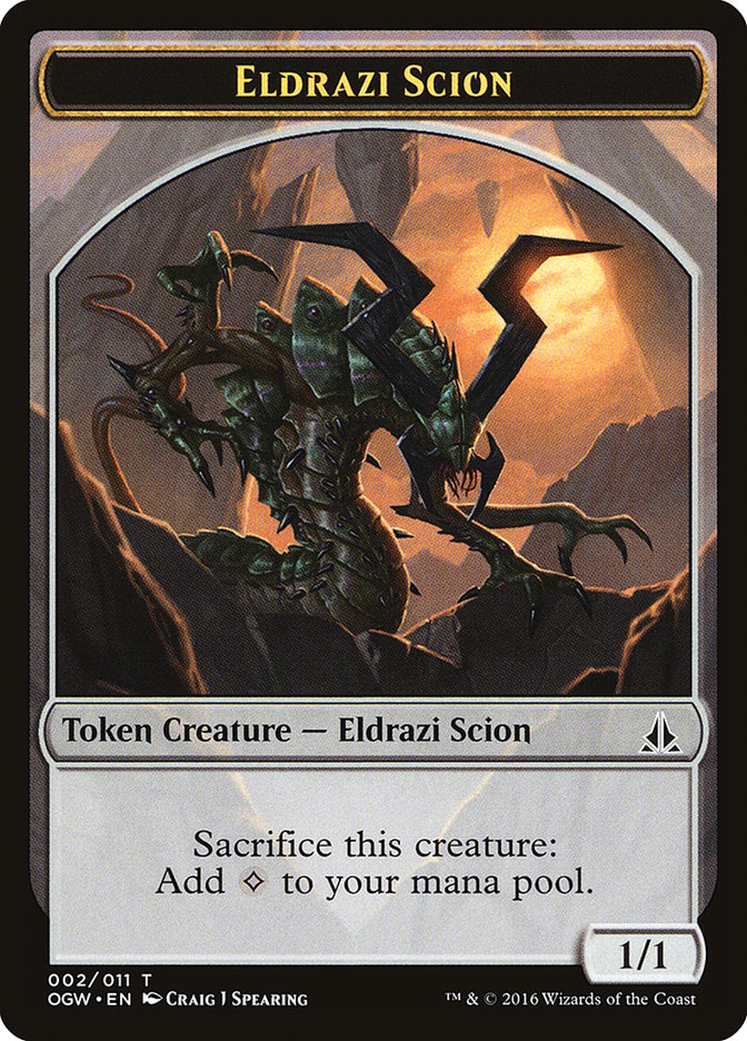 Eldrazi Scion Token (002/011) [Oath of the Gatewatch Tokens] | Total Play