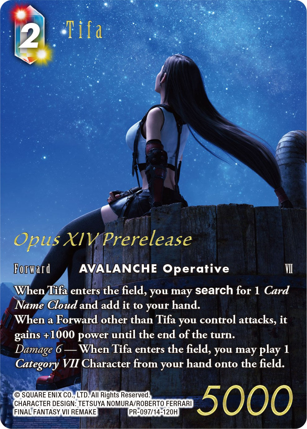 Tifa [Opus XIV Promo Cards] | Total Play