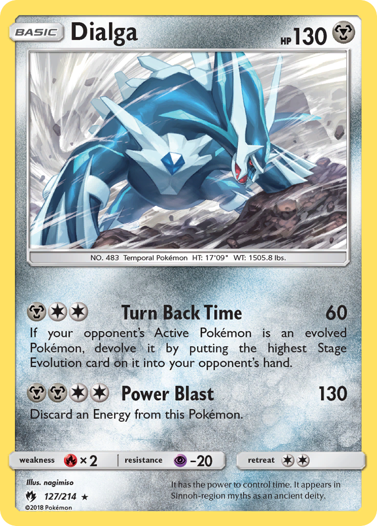 Dialga (127/214) [Sun & Moon: Lost Thunder] | Total Play