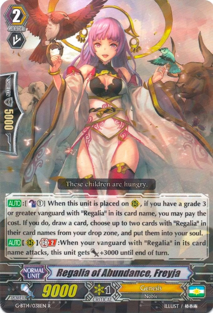 Regalia of Abundance, Freyja (G-BT14/038EN) [Divine Dragon Apocrypha] | Total Play