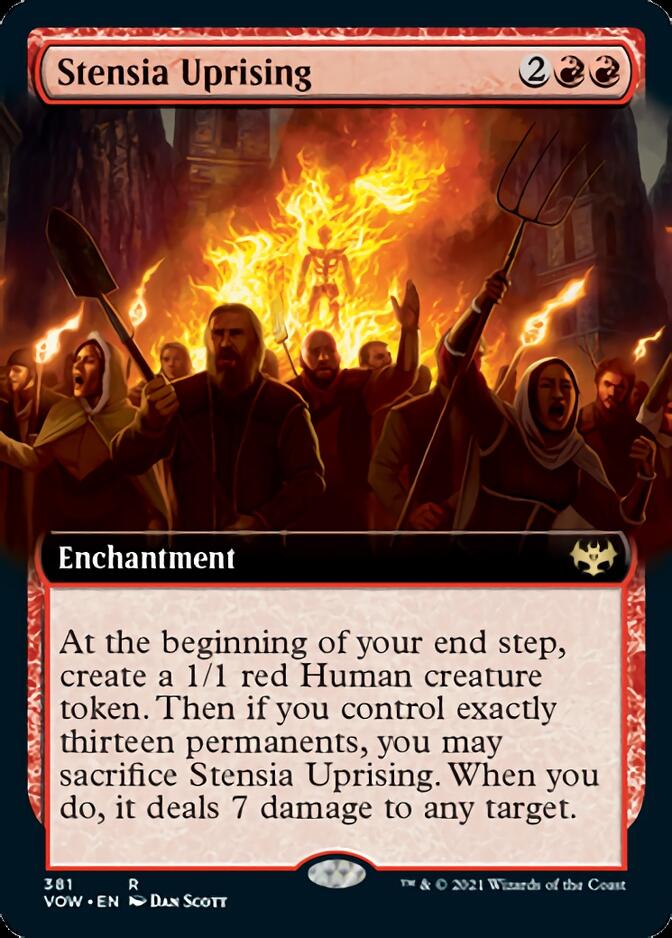 Stensia Uprising (Extended Art) [Innistrad: Crimson Vow] | Total Play