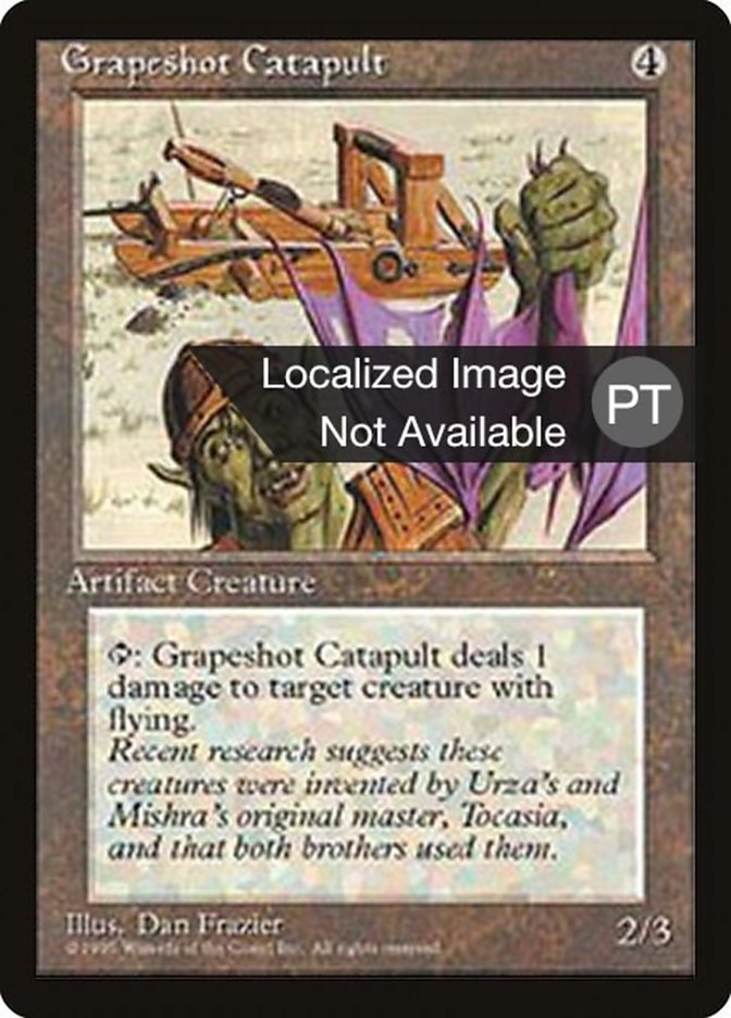 Grapeshot Catapult [Fourth Edition (Foreign Black Border)] | Total Play