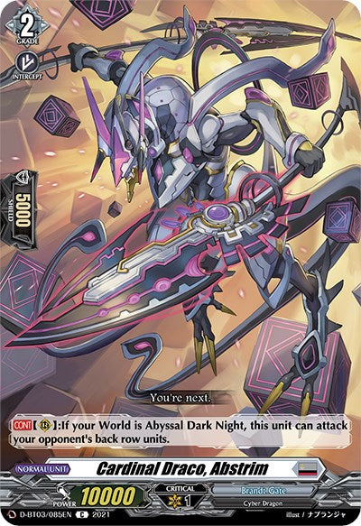 Cardinal Draco, Abstrim (D-BT03/085EN) [Advance of Intertwined Stars] | Total Play