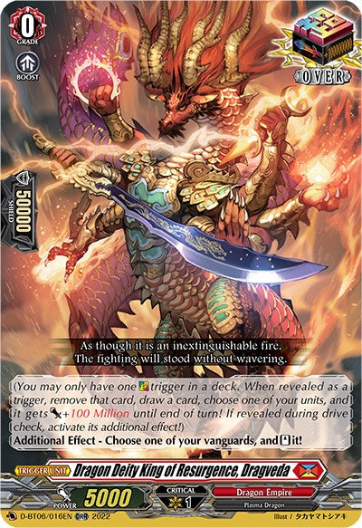 Dragon Deity King of Resurgence, Dragveda (D-BT06/016EN) [Blazing Dragon Reborn] | Total Play
