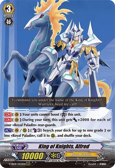 King of Knights, Alfred (V-SS09/003EN) [Revival Selection] | Total Play