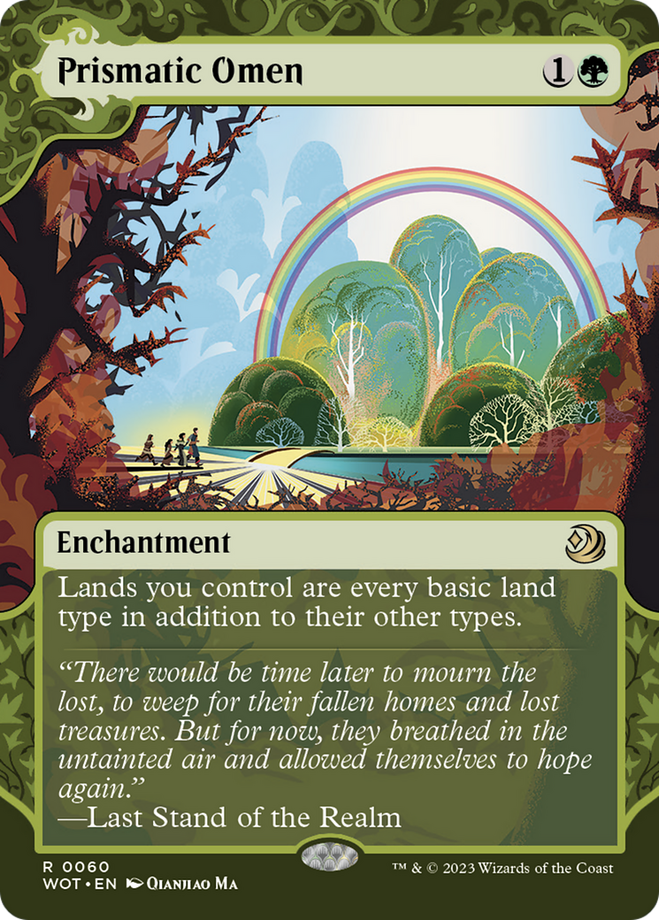 Prismatic Omen [Wilds of Eldraine: Enchanting Tales] | Total Play